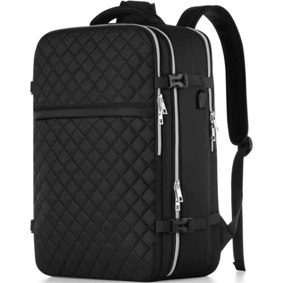 Large Travel Backpack For Women And Men, Flight Approved Carry On Backpack, - Picture 1 of 5